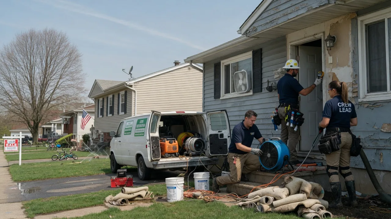 Flood Cleanup in Lexington Park, MD near me